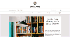 Desktop Screenshot of ghiencaphe.com